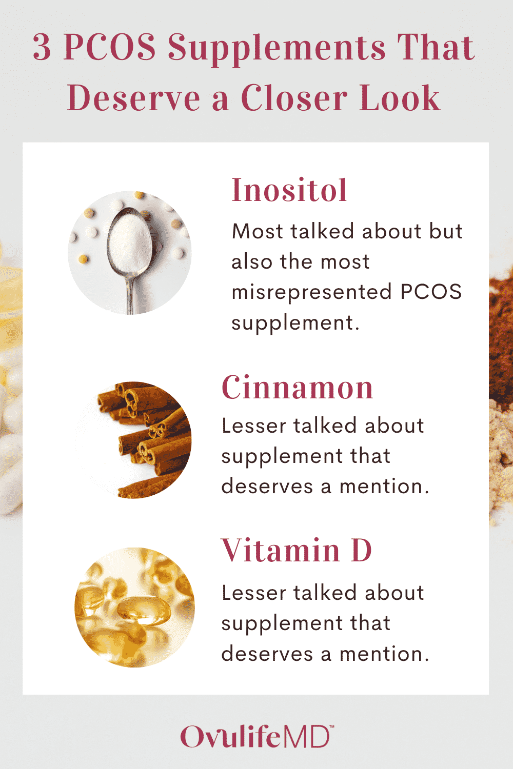 PCOS Supplements That Deserve A Closer Look